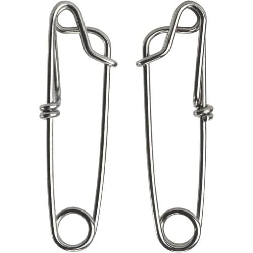 TIANNSII 1pcs Open Eye Snap Fishing Swivel Accessories Sea Fishing Open Eye Snap Tackle Ocean Boat Fishing Connector