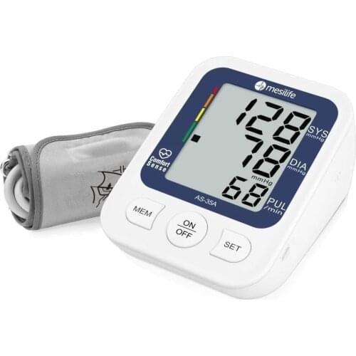 Mesilife AS-35A Full Automatic Handle Meter Sphygmomanometer battery operated easy use gift give healt medical blood basinc