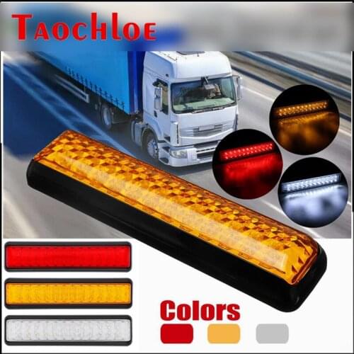 2Pcs 12V 24V LED Taillights Truck Trailer Tail Lights Reverse Brake Turn Signal Rear Light Tractor Pickup Lorry Car Back Lamp