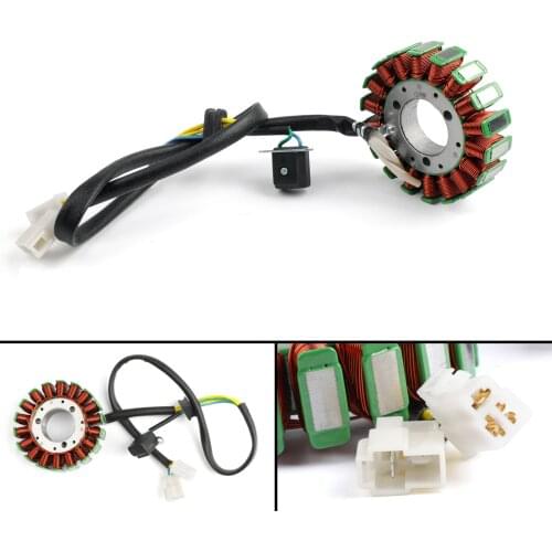 Topteng for Hyosung GT650R GT650 ST7 GV650 for United Motor V2C-650 for ATK GV650 Generator Stator Coil 32101HN910 Aluminium
