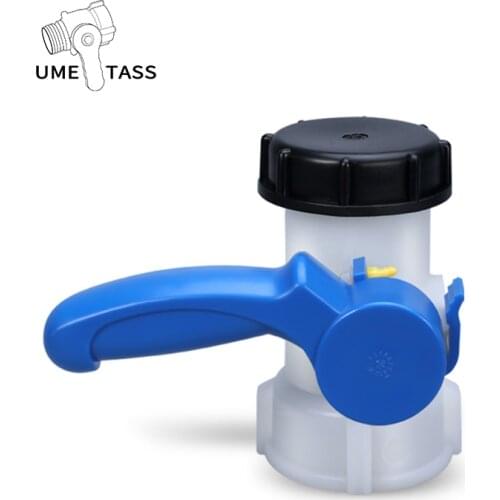 High quality DN40 Butterfly valve for IBC tank Home Garden water tank fittings Valve Switch Accessories Tools