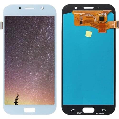 AAA OLED LCD For Samsung Galaxy A7 2017 A720 A720F A720M LCD Display Touch Screen Digitizer Assembly + Tools