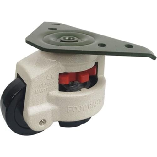 1PCS Level Adjustment Wheel/Casters,GD-60F,GD-80F,GD-100F Flat Support, ForHeavy Equipment ,Industrial Casters