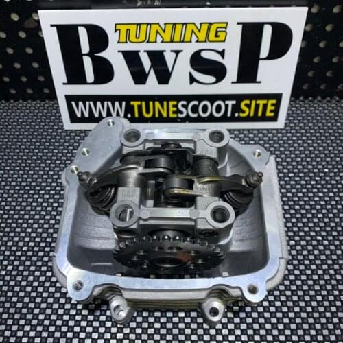 Cylinder Head 2 Valves for GY6-125/150 157QMB 152QMI Camshaft And Rockers With Rollers Tuning BWSP Upgrade Engine Parts