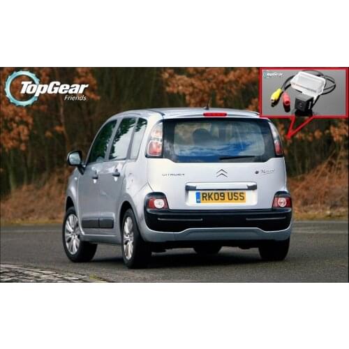 Car Camera For Citroen C3 Picasso High Quality Rear View Back Up Camera For TopGear Fans Use | CCD + RCA