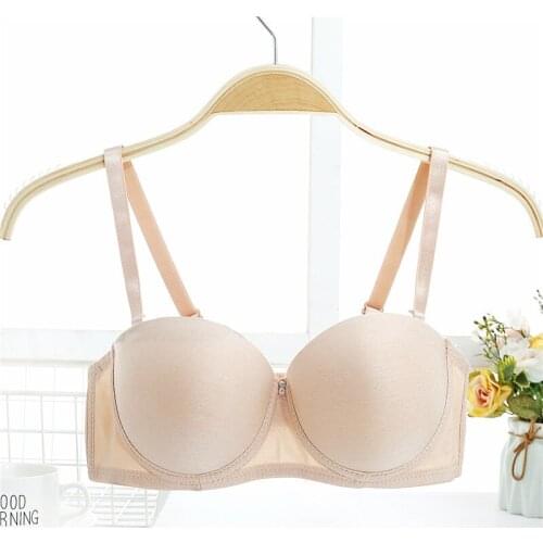 Seamless Woemen Bras Lingerie Sexy Bra Push Up Bra Bralette Underwire Brassiere 1/2 AB Cup Female Intimates Cotton Underwear