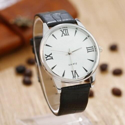 Gnova Platinum Pu Leather Watch Women & Men Business Geneva Style Woman Wristwatch Fashion Colors Man Quartz