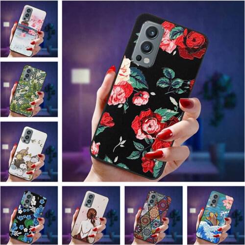 For Oneplus Nord 2 5G Case 3D Emboss Relief Soft Silicone Cover for One Plus Nord 2 5G Nord2 6.43'' Phone Back Cases Coque 2021