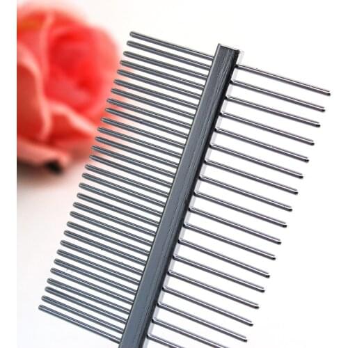 Two-sided Lice Brush Dog Comb Hair Removal Brush Flea Comb Fine-toothed Pet Comb Cleaning Tools Dogs Cats Pet Supplies Grooming