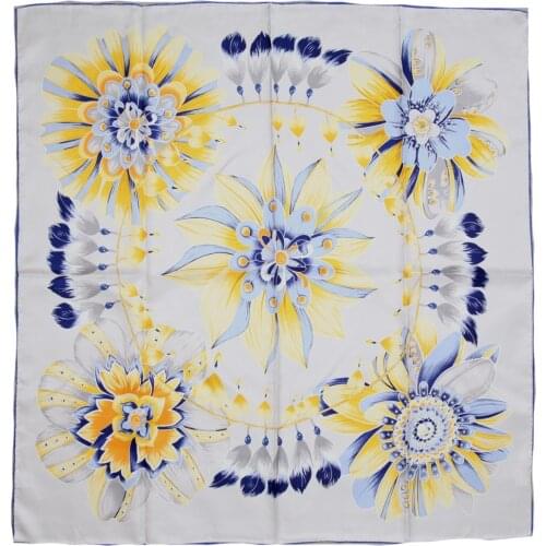 ELEGANT HANDMADE BRAND 100%Twill Silk Scarf TWIC-149442