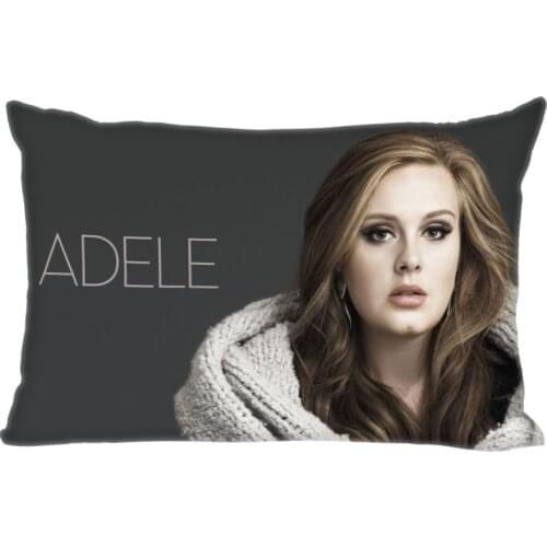Hot Sale Custom Double sided Pillow Slips Singer Adele Rectangle Pillow Covers Bedding Comfortable Cushion/High Quality