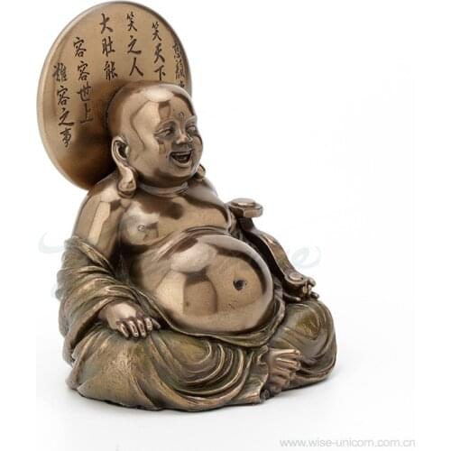 Cold cast copper maitreya xiaofunna jade ruyi birthday gift craft decoration decoration boutique limited time special offer