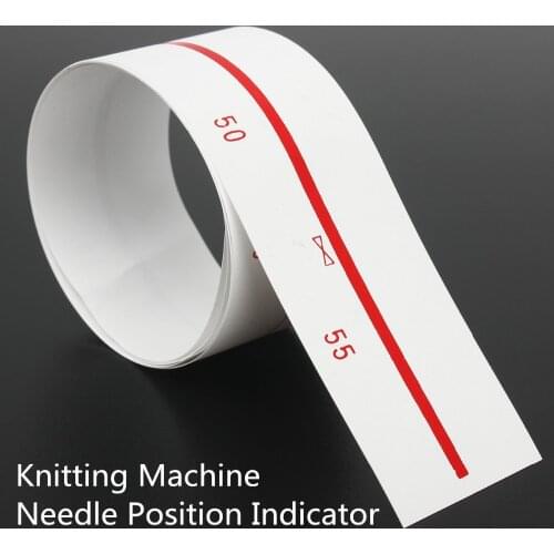 Knitting Machine Needle Position Indicator Strip Ruler for 9mm Gauge for Brother and Other Knitting Machine Accessories Parts