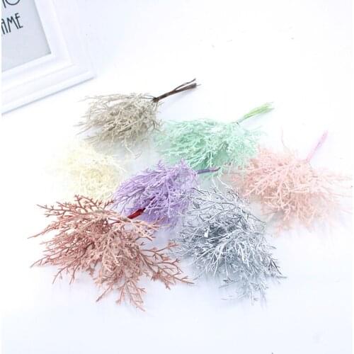 10 people make Christmas decoration plant wreath wedding decoration flower handmade diy gift box accessories artificial flowers