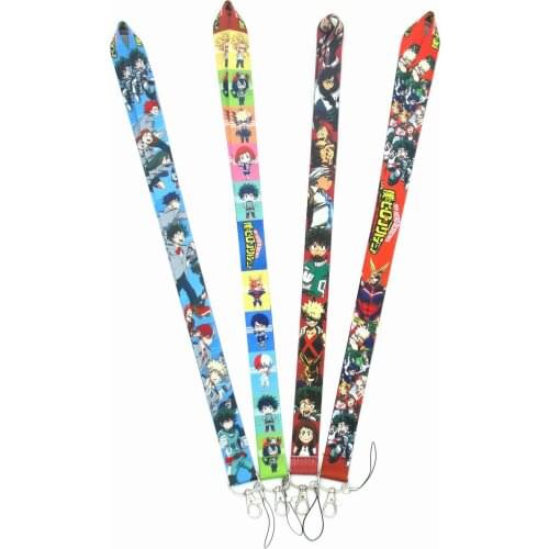 Hot Sales 1 Piece High Quality Anime Mobile Phone Strap Cartoon Key Chains Lanyard Camera ID Card Name Card Lanyard