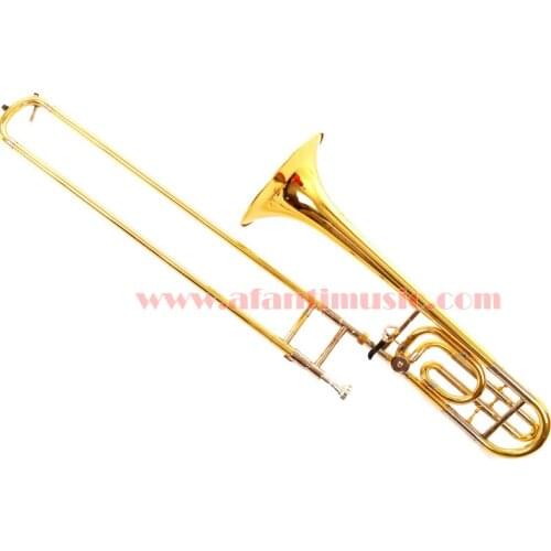 Afanti Music Bb tone / Yellow Brass / Gold finish Trombone (ATB-111)