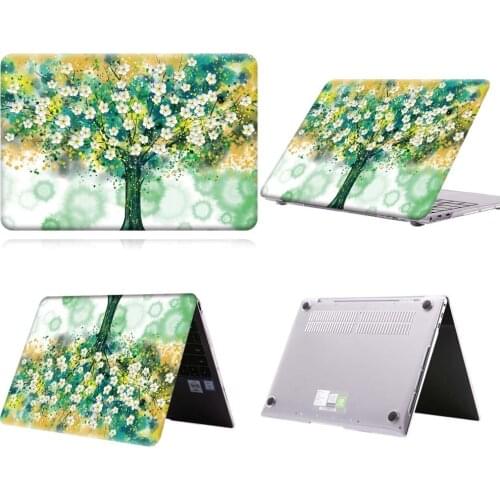 Flower Tree Paint Anti-slip Laptop Case For MateBook 13/13 AMD Ryzen/14/D14/D15/X 2020/X Pro/Pro 16.1/Honor MagicBook 14/15