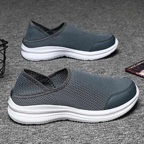 Plus Size 48 Mens Running Shoes Male Outdoor Sports Sneakers Flat Walk Drive Jogging Fitness Shoes Boys Student Shoes Lazy Shoes