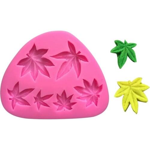 Leaves Fondant Chocolate Modeling Silicone Mold Fondant Mold 15-161