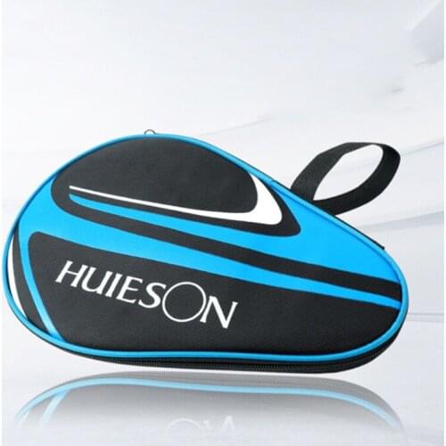 Table Tennis Rackets Bag For Training Professional Ping Pong Case Dust-proof Zipper Steel Ring Ping Pong Bat Storage Bagym