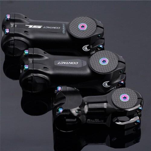 Titanium Alloy Bicycle Headset Top Cap Threadless Stem Cover Road MTB Bike Stem Headset Top Cap Cover Accessories