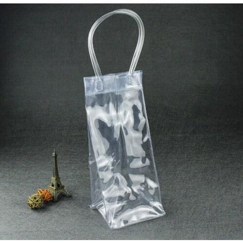 200pcs PVC Wine Beer Champagne Drink Cooler Chiller Drink Pouch Wine Bottle Ice Bag Bucket For Parties Practical Outdoor SL4124