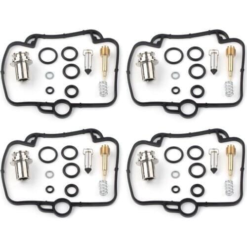 4x Motorcycle Carburetor Carb Rebuild Repair Kits for Suzuki GSXR750 GSXR 750W GSX-R 750