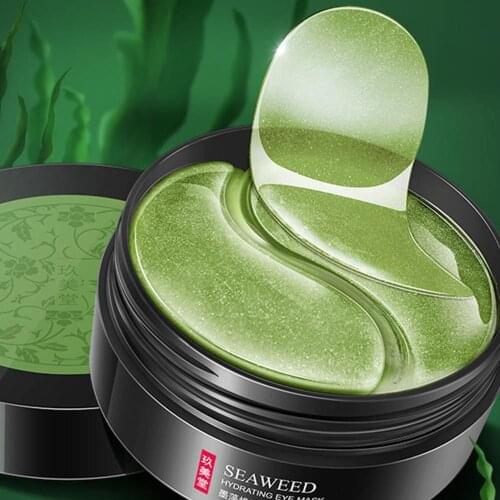 High Quality 60pcs Seaweed Eye Mask Nourishing Moisturizing Hydration Eye Patches Dark Dircles Remove Wrinkle Eye Skin Care