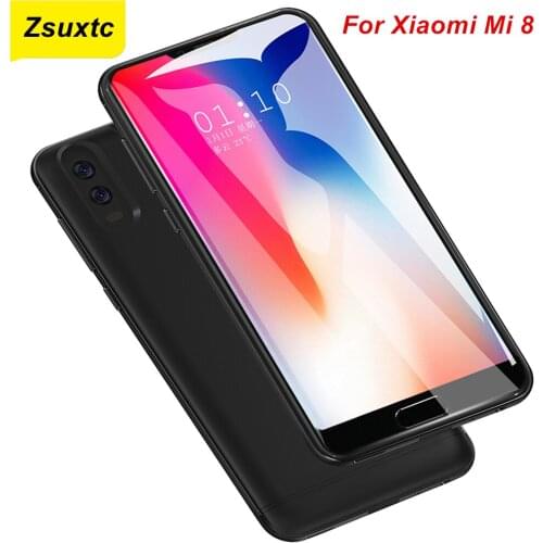 8000 Mah For Xiaomi Mi 8 Battery Case Mi 8 Battery Charger Case Smart Phone Mi8 Cover Power Bank For Xiaomi Mi 8 Battery Case