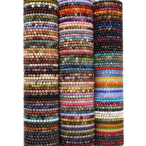 Men Bracelets Natural 6 mm Labradorite Tiger Eye Stone Beads Bracelets Reiki Healing Prayer Jewelry Women Wrist Stretch Pulsera