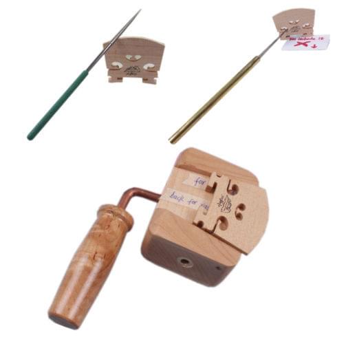 Violin Making Tools Bridge Knife Hold Violin Bridge Clamp String Slot Files