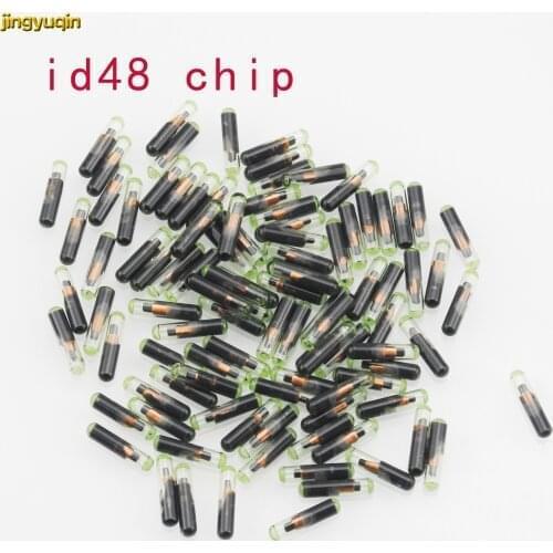 Jingyuqin 1pcs/lot Car Key Transponder Chip ID48 T6 Crypto Unlocked For VW For Audi For Seat For Skoda For Porsche Auto Fob