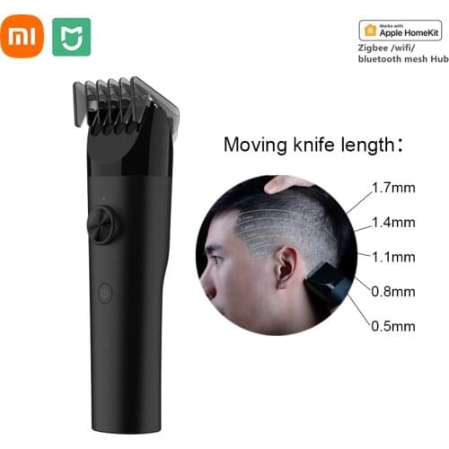 Xiaomi Mijia Hair trimmer machine for men Clipper IPX7 Waterproof Professional Electrical Clippers Washable Ceramic Cutter Head