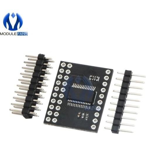 MCP23S17 Bidirectional 16-Bit I/O Expander SPI Serial Interface Shield Module I2C Interface 10 MHz Max High Speed Board