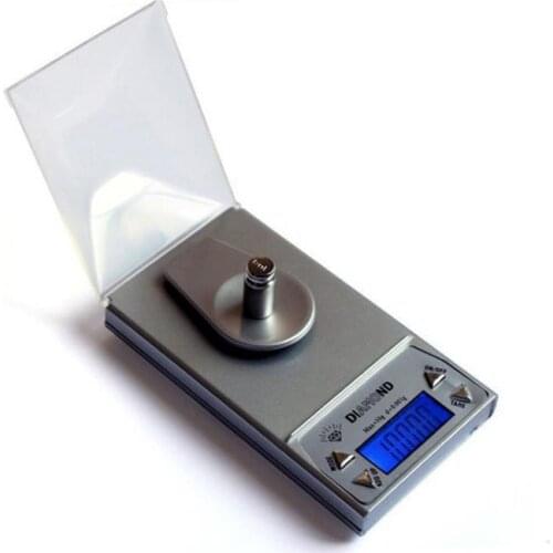 10Pcs/Lot 10g 0.001g Portable High Precision LCD Digital Jewelry Scale Lab Balance Blue Backlight Weight Gram Pocket Scale SN551