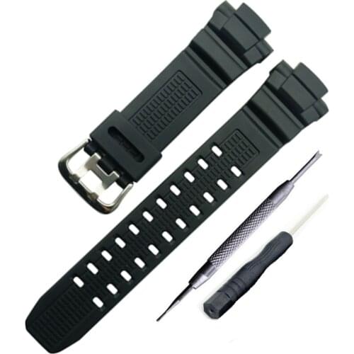 Replacement for CAS109 G-Shock Watch Band Strap Fits GW-3500 GW-3000 GW-2500 G Shock GW-2500B G-1000 G-1100 G-1200 G-1250 G-1500