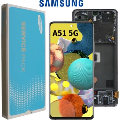 6.5'' Original LCD For Samsung Galaxy A51 5G LCD Display Touch Screen Digitizer Assembly For Galaxy A51 5G A516 A516B A516F LCD