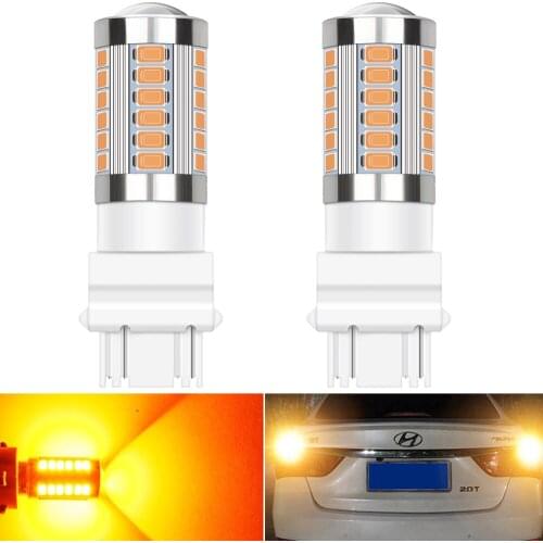 2x T25 LED 3157 3156 3057 3056 P27/5W LED Bulbs LED Bulb Car Rear Brake Lights Parking For Mercedes Benz W203 W204 W205 W211
