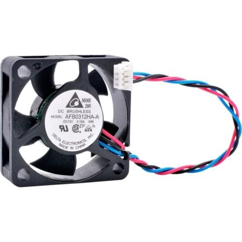 AFB0312HA-A 3cm 30mm fan 30x30x10mm DC12V 0.15A 3 lines Double ball bearings Cooling fan for projector and driver