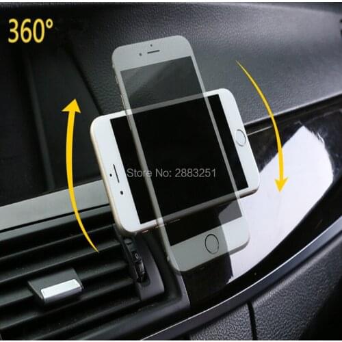 360 Degree Car Holder Magnetic Air Vent Mount Phone Holder Stands for Vw polo tiguan golf 7 4 6 passat b6 b5 b7 t5 accessories