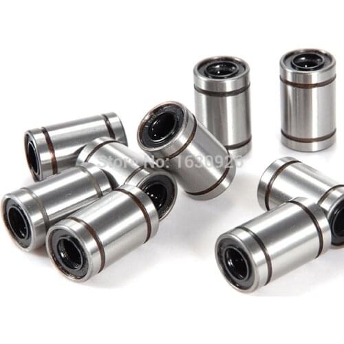 Free shipping LM6UU Linear Bushing 6mm CNC Linear Bearings 6pcs/lot