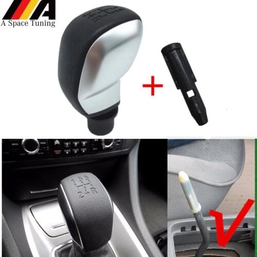 For PEUGEOT 106 206 306 406 107 207 307 407 308 CITROEN C2 C3 C4 SAXO XSARA PICASSO Xantia Gear Shift Knob Lever Pen Adapter