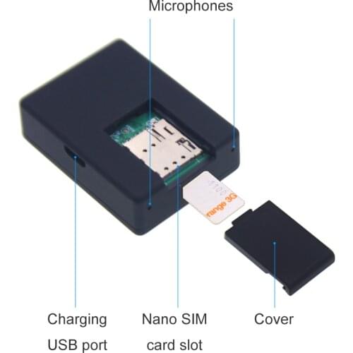 Voice Activate Security Alarm N9+ Mini GSM Audio Listener with VOX Latest Version Model 2020 Audio Bug