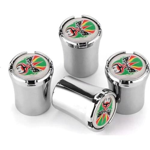 4pcs New Top Grade Car Tire Valve Stem Caps Tyre Air Dust Caps Truck Bicycle Wheel Auto Valve Cap Face Styling Car Accessories