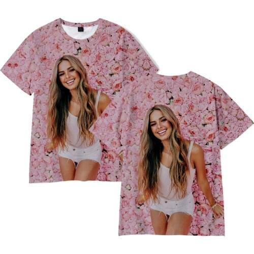 Suitable 3D Addison-Rae Summer T Shirt Women Men Tops Casual Hip Hop Kids T Shirt Hot 3D Print Addison-Rae Girls T-shirt