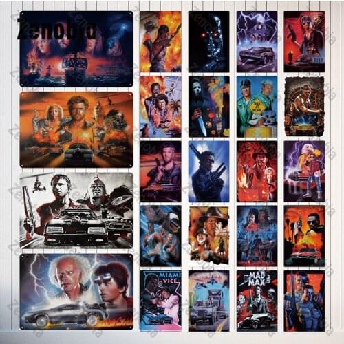 Metal Poster Metal Sign Tin Sign for Bar Pub Club Cafe Cinema Wall Decor Wall Art Stickers Plaque Gift Home Wall Room Decoration