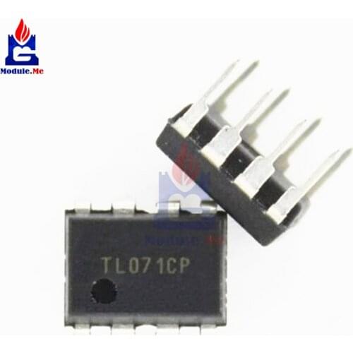 50PCS/Lot IC Chips TL071CP TL071 071 DIP-8 Low Noise JFET Operational Amplifier Integrated Circuit