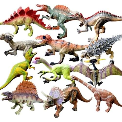Jurassic Dinosaurs World T-rex Pterodactyl Model Action Figures Prehistoric Savage Dinosaurio Animals Toys For Childrens Gift