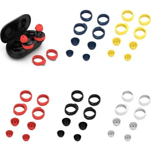 Fashion Ear Pads Removable Replacement 8x Silicone Earbud Cover Tips Replacement Ear Gels Buds For Samsung Galaxy Buds 2021