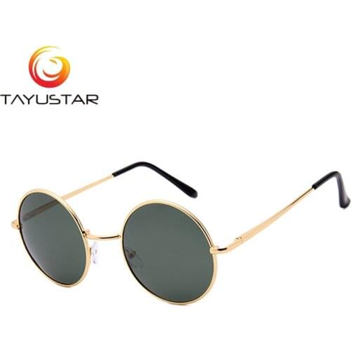 MEESHOWSTAR Retro glasses men women Polarized sunglasses 2019 fashion Chinese wind glasses Metal glasses frame